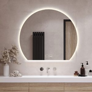 آیینه تک منظوره Zs-470  ابعاد 65*80 نیم دایره  ZONTES