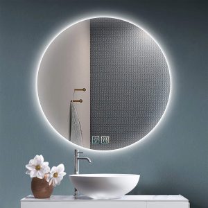 آیینه گرد(Zs-740)ابعاد 50*50 بدون چراغ ساده ZONTES
