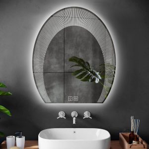 آیینه چراغ دار  Zs-880 تک منظوره 60*100 ZONTES