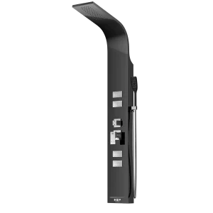 شاورپانل مشکی کروم مدل R440W فریزشاور