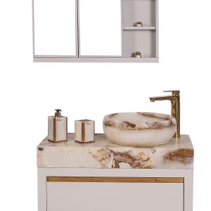 روشویی مارمو سفید سایز 40*60 DLW