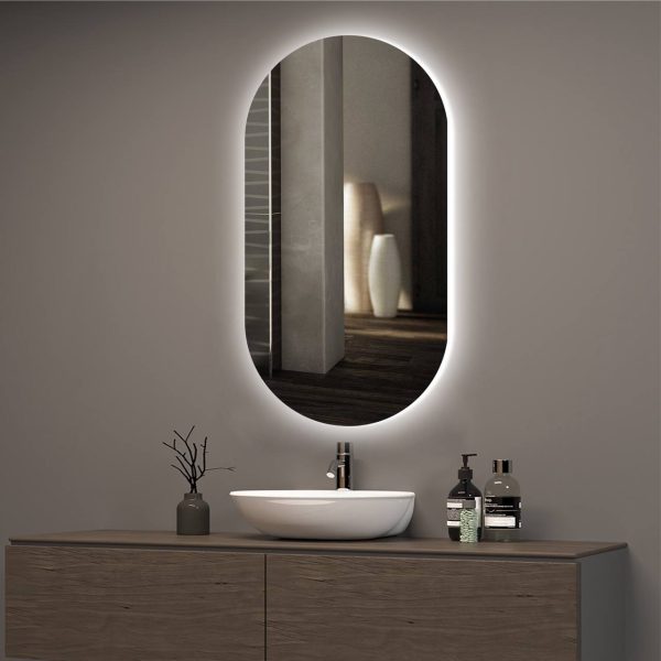 آیینه  e - 820 تک منظوره چراغدار ابعاد 70*90 ZONTES - Image 1