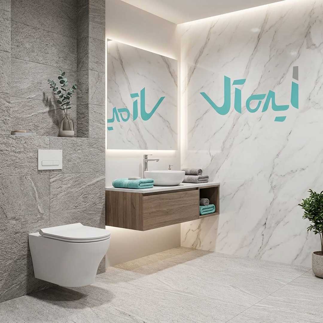 توالت والهنگ زیبا و شیک